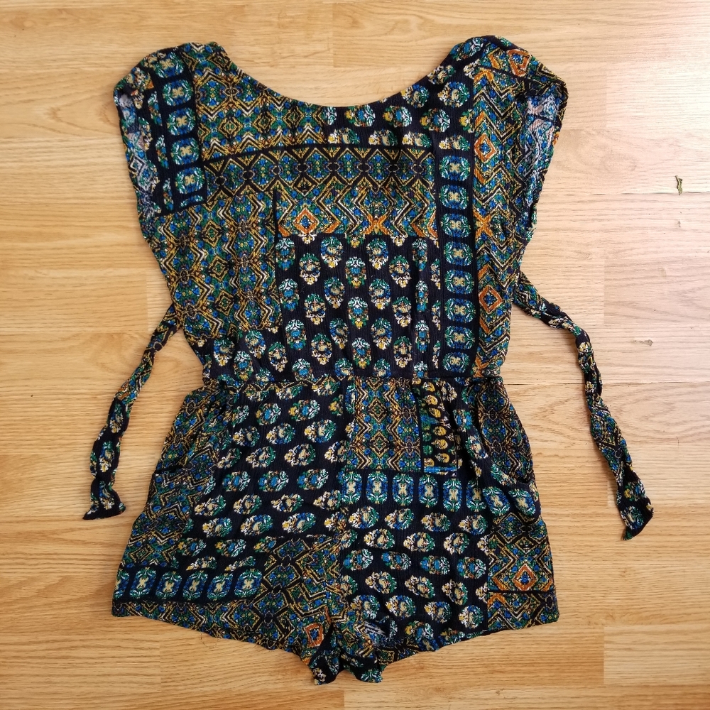 Be Cool one piece stretchy sleeveless romper S